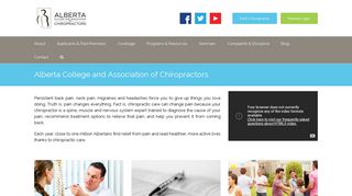 Alberta College and Association of Chiropractors - Alberta College ...