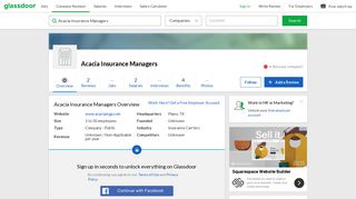 Working at Acacia Insurance Managers | Glassdoor