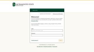 Sign In - Sacramento State