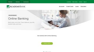 Online Banking | Academy Bank