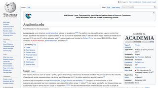 Academia.edu - Wikipedia