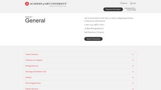 General Directories | Academy of Art University