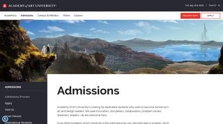 Admissions | Academy of Art University