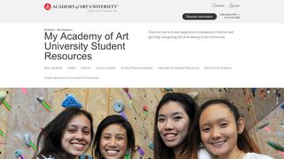 My Academy of Art: Student Resources | Academy of Art University