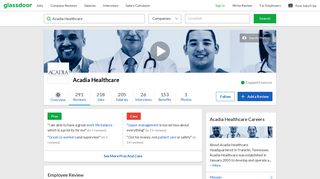 Acadia Healthcare - Do not work for this company! | Glassdoor