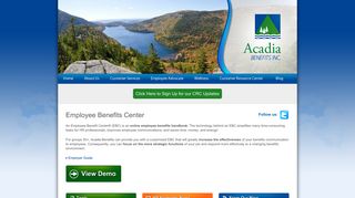 Employee Benefits Center | Acadia Benefits Inc.