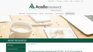 Agent Resources - Acadia Insurance