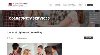 CHC51015 Diploma of Counselling – ACBC Online