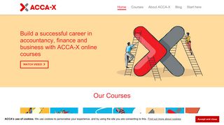 ACCA-X online courses in accounting, business and finance