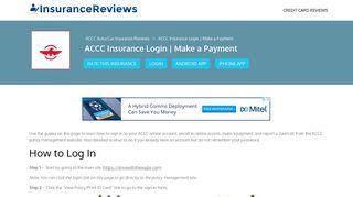 ACCC Insurance Login | Make a Payment - Insurance Reviews