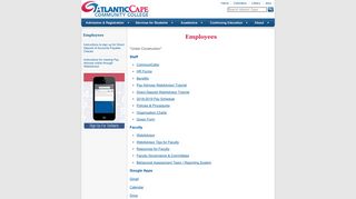 Employees - Atlantic Cape Community College
