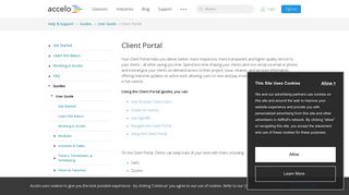 Client Portal | Accelo