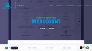 MyAccount | Accent Group - Accent Housing