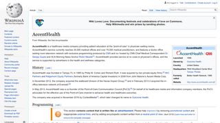 AccentHealth - Wikipedia