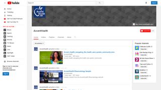 AccentHealth - YouTube