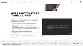 Accenture PH Onboarding Page - Entry Level