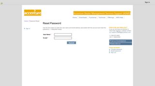 Password Reset - Home - Home