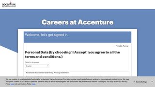 Personal Data (by choosing 'I Accept' you agree to all the terms and ...