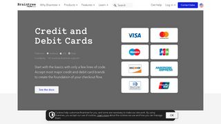 Credit and Debit Cards | Braintree Payments