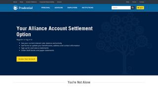 Access Your Alliance Account Online | Prudential Financial