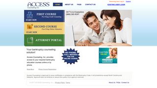 Accessing Counseling | Leaders in Bankruptcy and Debtor Education