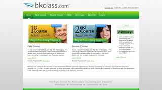 BKClass.com: Bankruptcy Class | First Course, Second Course for ...