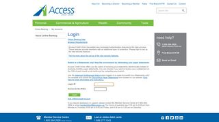 Access Credit Union - My Accounts