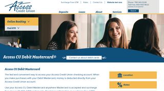 Access CU Debit Mastercard® | Access Credit Union