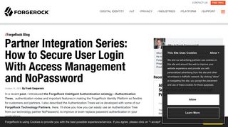 Partner Integration Series: How to Secure User Login With Access ...
