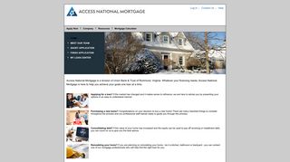 Access National Mortgage : Home