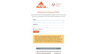 Login - USP Access Point