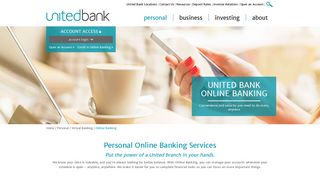 Personal Online Banking Services | Mobile & Online Banking | United ...