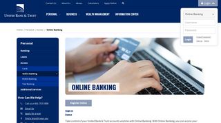Online Banking - United Bank & Trust