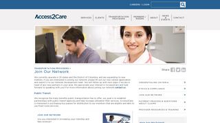Join Access2Care Network | New Vendor Application | Access2Care