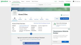 Working at Access 2 View | Glassdoor