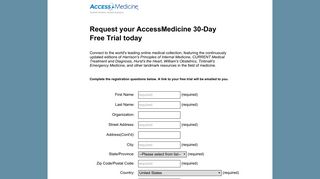 Request your AccessMedicine 30-Day Free Trial today - McGraw-Hill ...