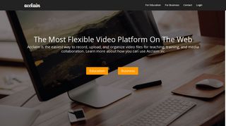 Acclaim | The Most Flexible Video Platform On The Web