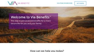 Via Benefits – This way to personalized benefits