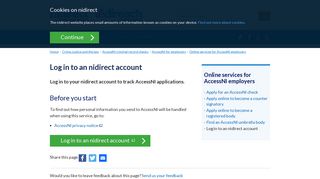 Log in to an nidirect account | nidirect