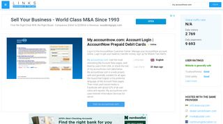 Visit My.accountnow.com - Account Login | AccountNow Prepaid Debit ...