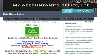 QuickBooks Online - My Accountants Office
