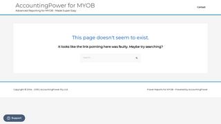 Login - AccountingPower for MYOB