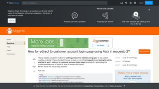 magento2 - How to redirect to customer account login page using ...