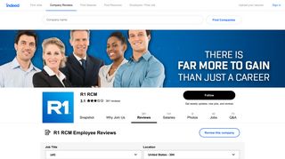 Working at R1 RCM: 268 Reviews | Indeed.com