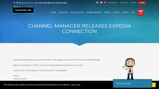 Channel Manager releases Expedia Connection - GuestDiary.com