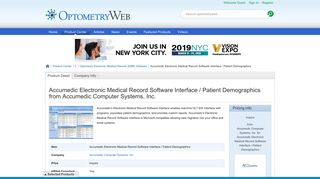 Accumedic Electronic Medical Record Software Interface / Patient ...