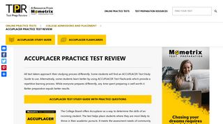 Free ACCUPLACER Practice Test Questions and Exam Prep
