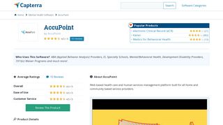 AccuPoint Reviews and Pricing - 2019 - Capterra
