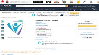 Amazon.com: AccuPoint ABA Data Collection: Appstore for Android