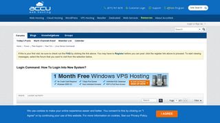 Login Command: How To Login Into New System? - Web Hosting ...
